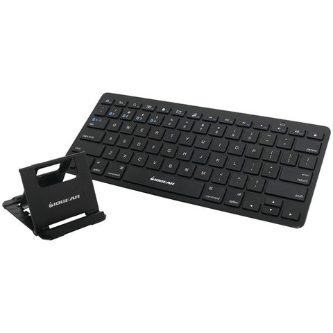 IOGEAR GKB632B Slim Multi-Link Bluetooth(R) Keyboard with Stand
