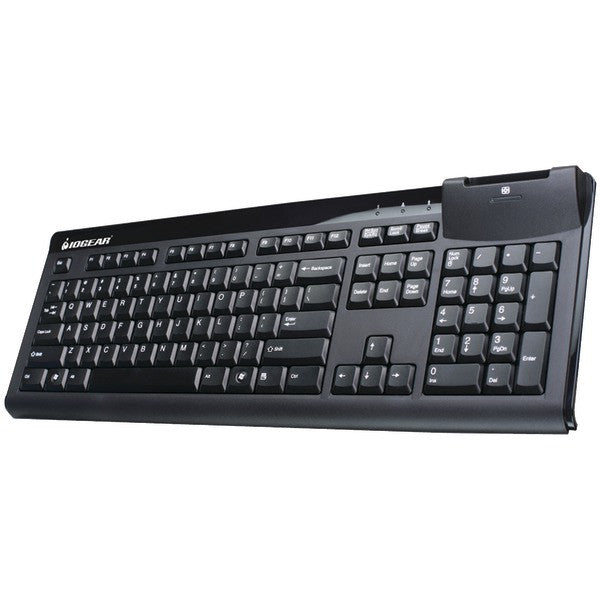 IOGEAR GKBSR201TAA Keyboard with Built-in Common Access Card Reader