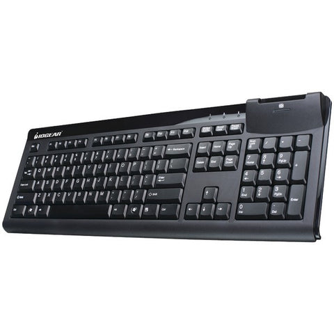 IOGEAR GKBSR201 104-Key Keyboard with Common Access Card Reader