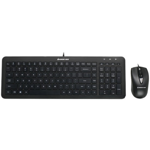 IOGEAR GKM515 Quietus(TM) Desktop Low Profile Keyboard & Mouse
