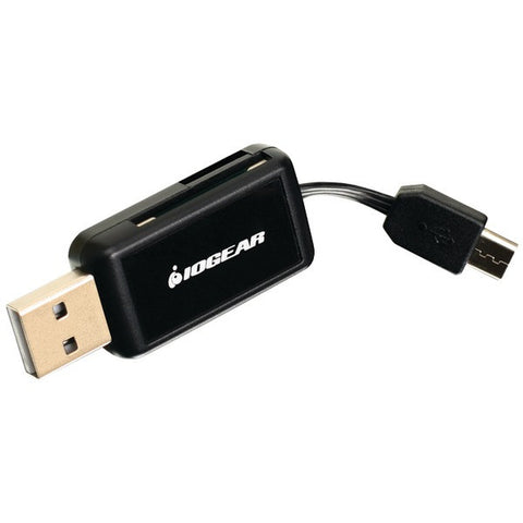 IOGEAR GOFR214 USB OTG Card Reader for PC-Mac(R)