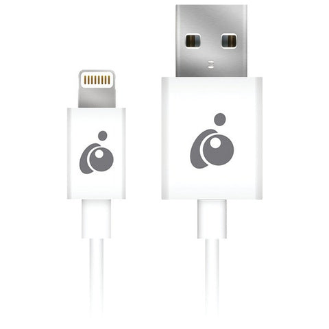 IOGEAR GRUL01-WT Charge & Sync Flip(TM) Lightning(R) to Reversible-USB Cable, 3.3ft (White)