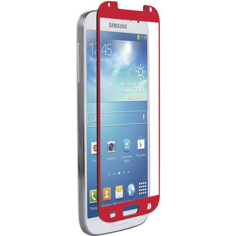 ZNITRO 700358619045 Samsung(R) Galaxy S(R) 4 Nitro Glass Screen Protector (Red)