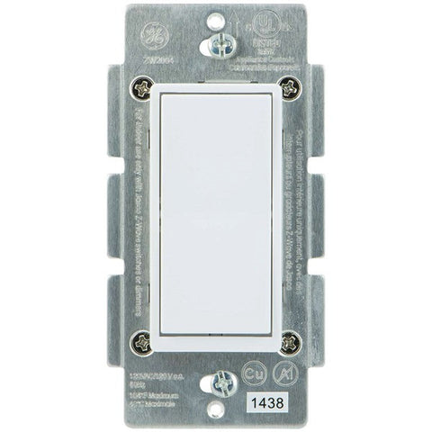 GE 12723 Z-Wave(R) In-Wall 3-Way Add-on Paddle Switch