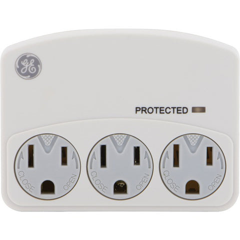 GE 14052 3-Outlet In-Wall Surge Protector