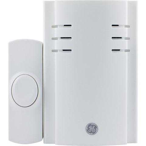 GE 19299 8-Melody Plug-in Door Chime with Push Button