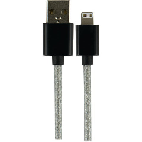 GE 26039 USB to Lightning(R) Charge & Sync Cable, 9ft