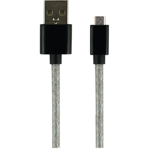 GE 26273 USB to Micro USB Charge & Sync Cable, 9ft