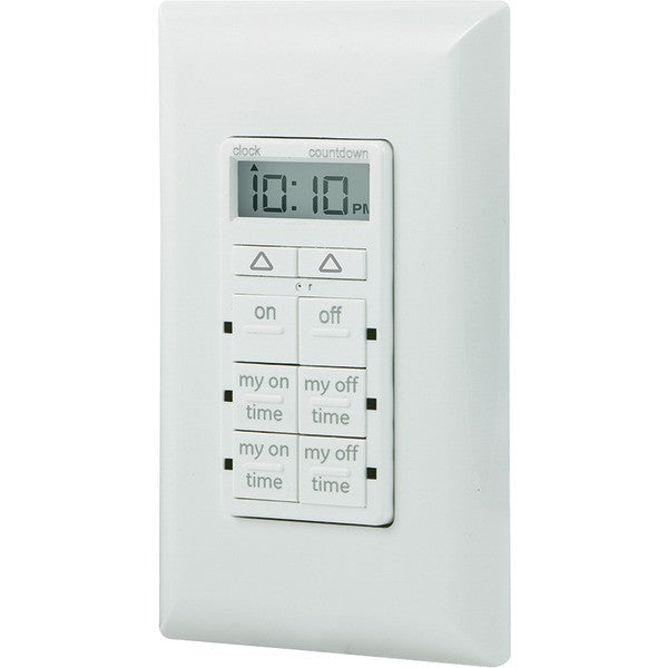 GE 26893 MyTouchSmart(TM) Digital In-Wall Timer