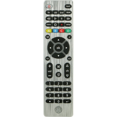 General Electric 33709 4-Device Universal Remote Control