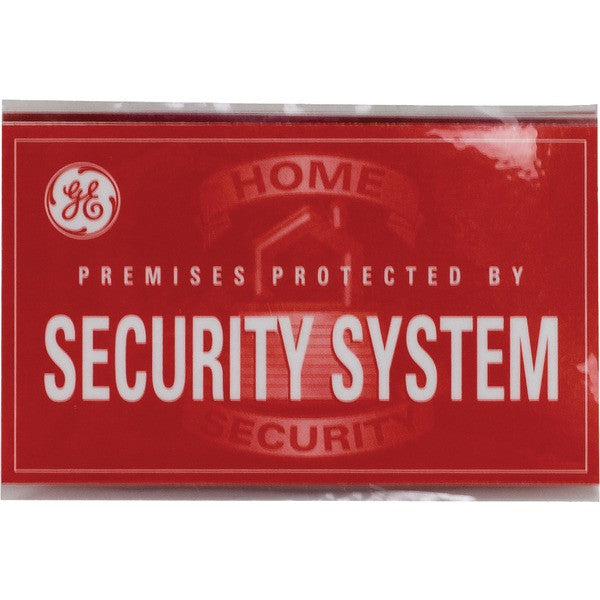 GE 45116 Self-Adhesive Security Decals, 5 pk