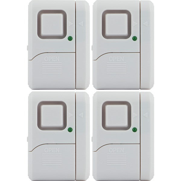 GE 45174 Magnetic Indoor Window Alarms (4 pk)