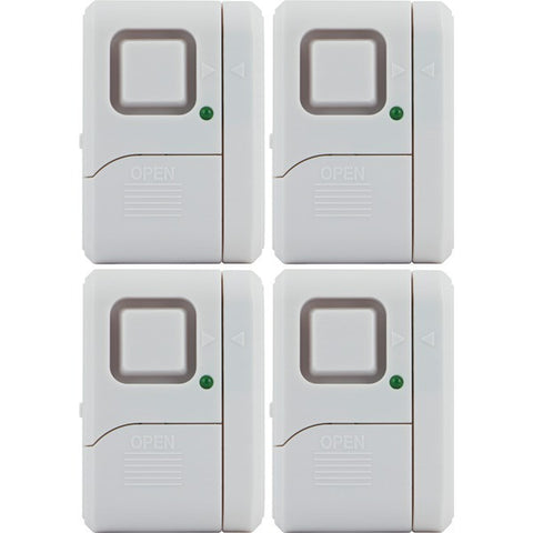 GE 45174 Magnetic Indoor Window Alarms (4 pk)