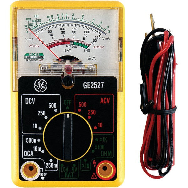 GE 50952 14-Range 6-Function Analog Multimeter