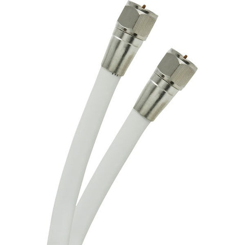 GE 73311 RG6 Video Cable (15ft; White)