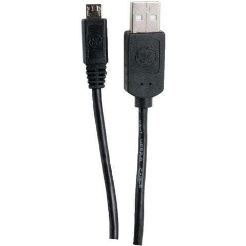 GE 97822 A-Male to Micro B-Male USB 2.0 Cable, 6ft