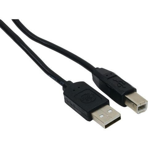 GE 98153 A-Male to B-Male USB 2.0 Cable (6ft)