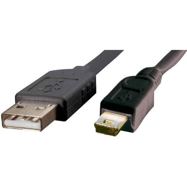 GE HO97879 A-Male to Mini B-Male USB 2.0 Cable, 6ft