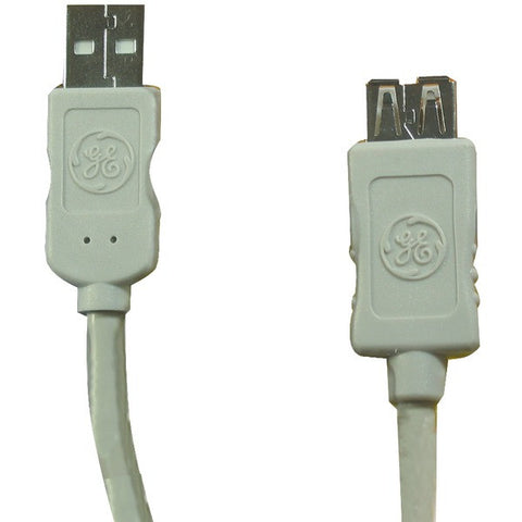 GE HO97893 A-Male to A-Female USB 2.0 Cable (6ft)