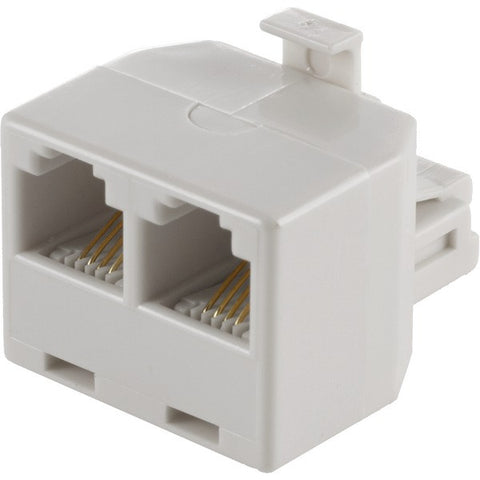 GE 76191 Duplex Wall Jack Adapter