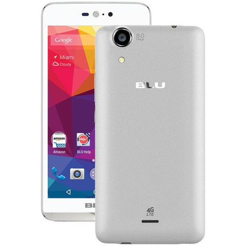 BLU D0010UUWT Dash X LTE Unlocked Phone (White)