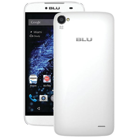 BLU D950UWH Dash X Plus Smartphone (White)