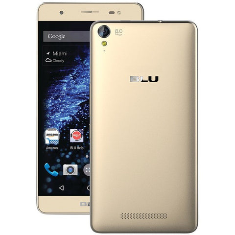 BLU E030UGLD Studio Energy X Plus Cellular Phone (Gold)