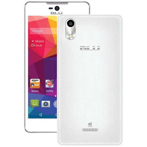 BLU S0050UUWH Studio C 5+5 LTE Smartphone (White)