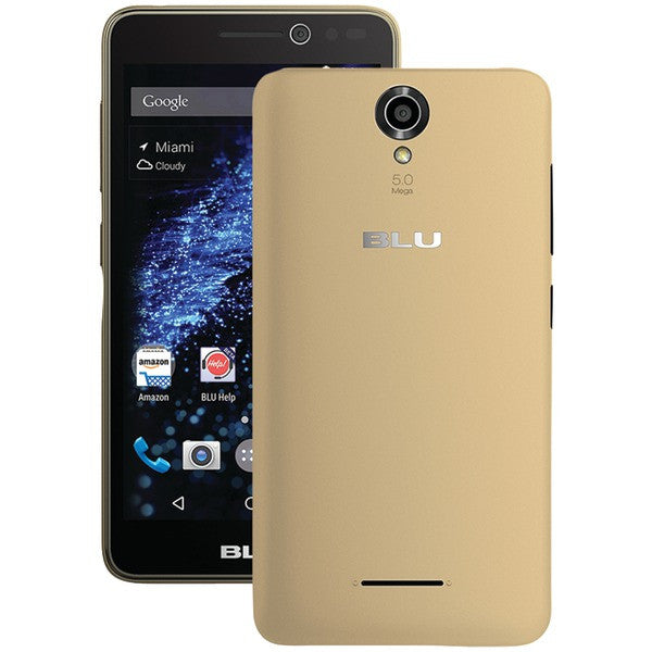 BLU S070QGLD Studio Selfie Smartphone (Gold)