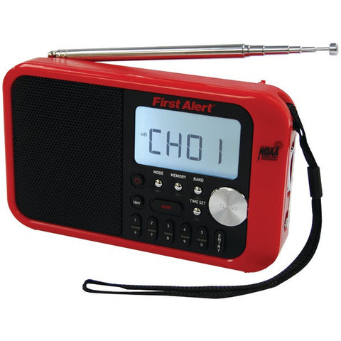 FIRST ALERT SFA1100 Digital Tuning AM-FM Weather Band Radio