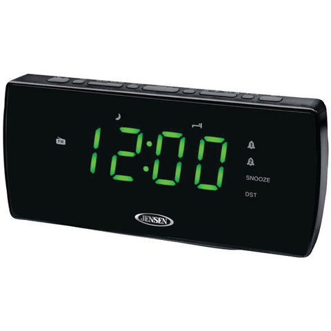 JENSEN JCR-230 AM-FM Dual Alarm Clock Radio