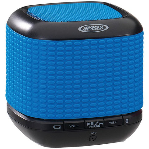 JENSEN SMPS-621-B Portable Bluetooth(R) Stereo Speaker with NFC (Blue)