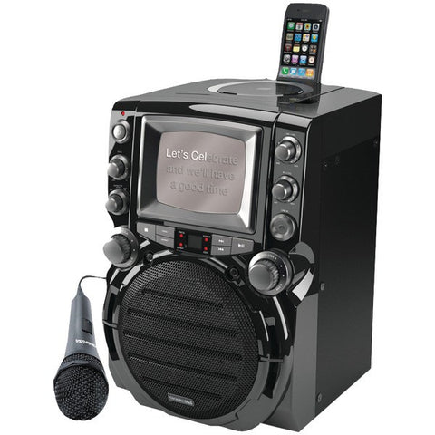 KARAOKE USA GQ752 CD+G Karaoke System with 5" Monitor