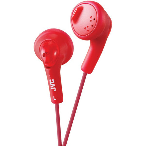 JVC HAF160R Gumy(R) Earbuds (Red)