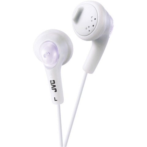 JVC HAF160W Gumy(R) Earbuds (White)