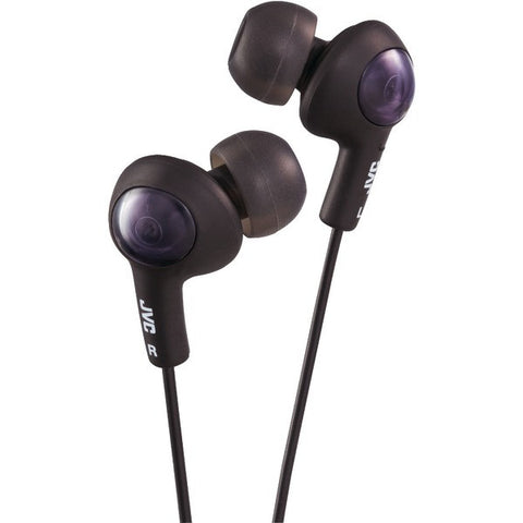 JVC HAFR6B Gumy(R) Plus In-Ear Earbuds with Remote & Microphone (Black)