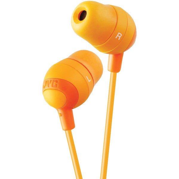 JVC HAFX32D Marshmallow(R) Earbuds (Orange)