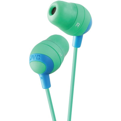 JVC HAFX32G Marshmallow(R) Earbuds (Green)