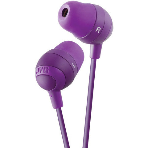 JVC HAFX32V Marshmallow(R) Earbuds (Violet)