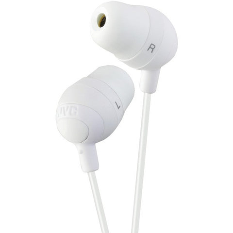 JVC HAFX32W Marshmallow(R) Earbuds (White)
