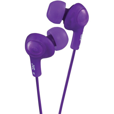 JVC HAFX5V Gumy(R) Plus Inner-Ear Earbuds (Violet)