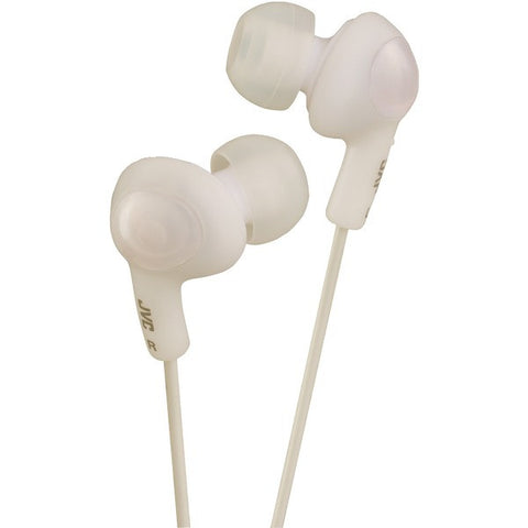 JVC HAFX5W Gumy(R) Plus Inner-Ear Earbuds (White)