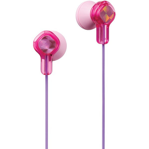 JVC HAKD1P In-Ear Child's Headphones (Pink)