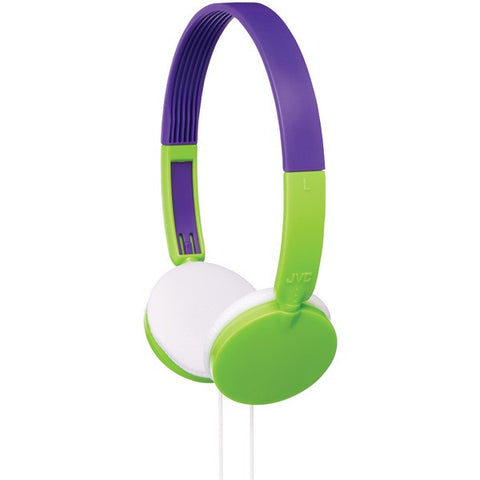 JVC HAKD3G Over-Ear Child's Headphones (Green)