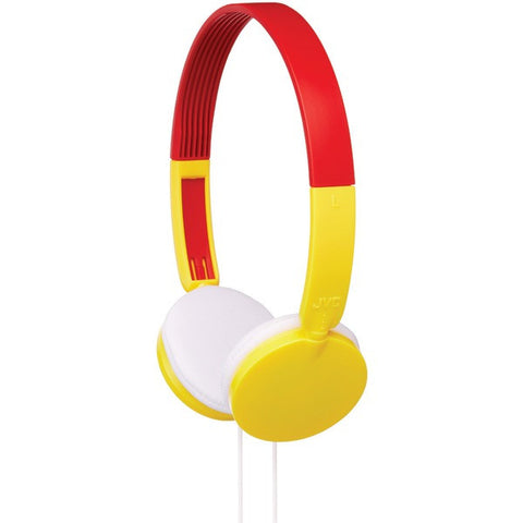 JVC HAKD3Y Over-Ear Child's Headphones (Yellow)