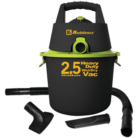 KOBLENZ WD-2.US 2.5-Gallon Wet-Dry Vacuum