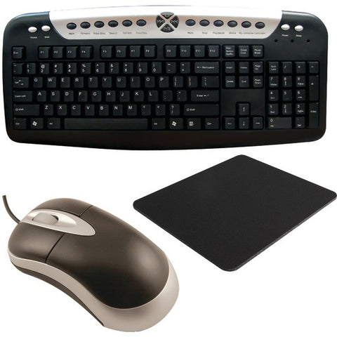 Mouse, Mouse Pad, Usb Keyboard