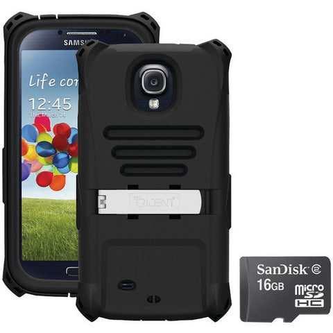 Trident S4 Kraken Case Black With Scandisk Micro Sd 16gb