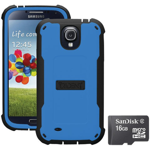 Trident S4 Cyclops Case Blue With Scandisk Micro Sd 16gb