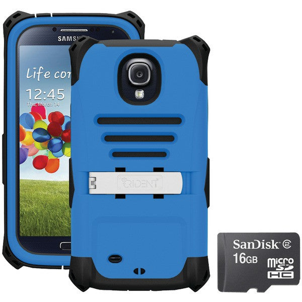 Trident S4 Kraken Case Blue With Scandisk Micro Sd 16gb